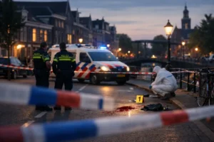 Steekincident op Morsweg in Leiden: Politie zoekt ooggetuigen