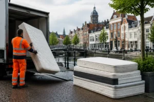 Gemeente Leiden start aparte ophaling van matrassen voor betere recycling