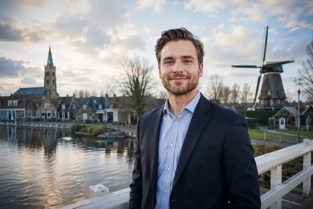 Nieuwe gemeenteraadslid Stefan Zaal van Belang van Zoeterwoude stelt zich voor