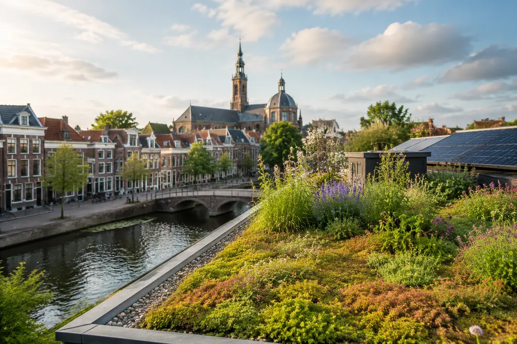 Nieuwe subsidie in Leiden voor vergroening van tuinen en daken