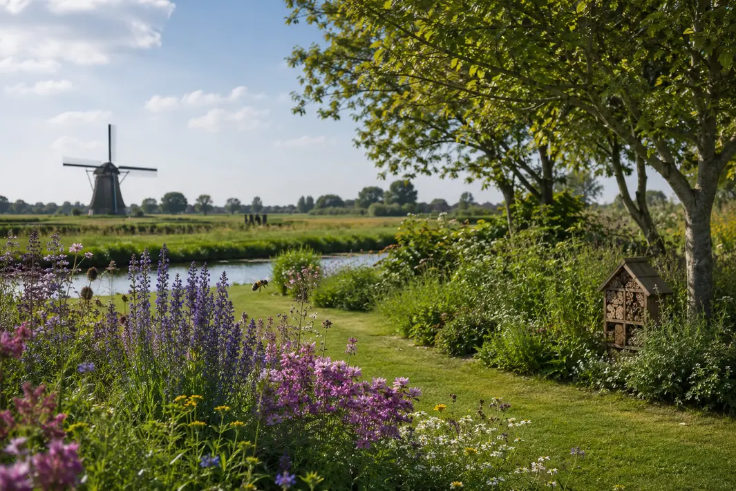 Open Tuinenmiddag in Zoeterwoude zet in op bijvriendelijke groene ruimtes